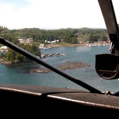 a small boat in a body of water