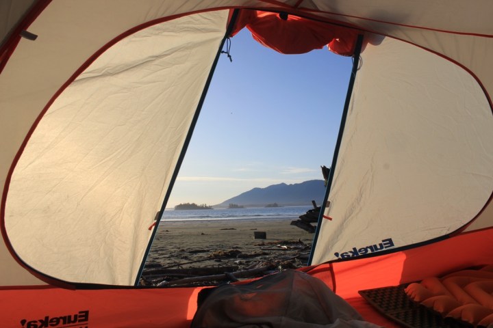 a person riding on the back of a boat